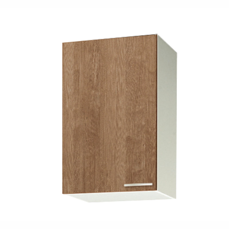 クリナップ　ミドル吊戸棚　すみれ　モカウッド　間口４５ｃｍ　左開き　不燃仕様（片側板・底板）　ＷＬ４Ｂ－４５ＭＦＬ