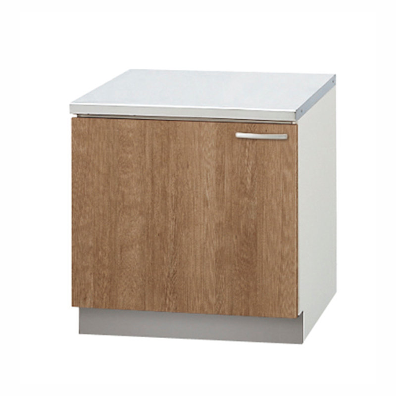 クリナップ　コンロ台　すみれ　モカウッド　間口６０ｃｍ　左開き　Ｌ４Ｂ－６０ＫＬ