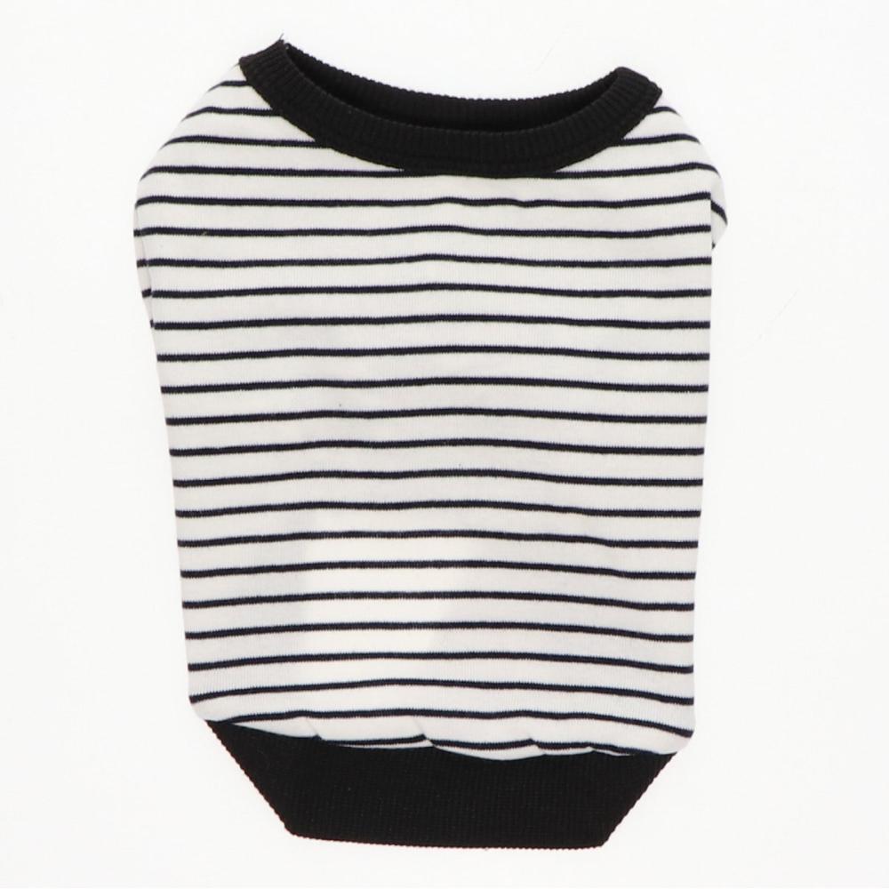 Ｐｅｔａｍｉ　ペットウェア　ボーダー　抗菌防臭　ネイビー　３号ロング