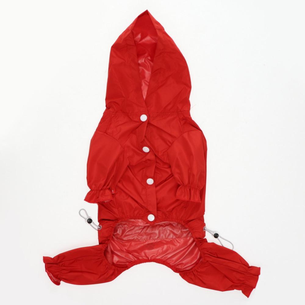 Ｐｅｔａｍｉ　撥水ウィンドブレーカー　レッド　３号