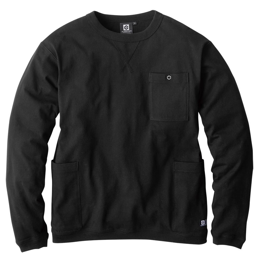 コーコス信岡　グラディエーター　５ポケット長袖Ｔシャツ　ブラック　３Ｌ