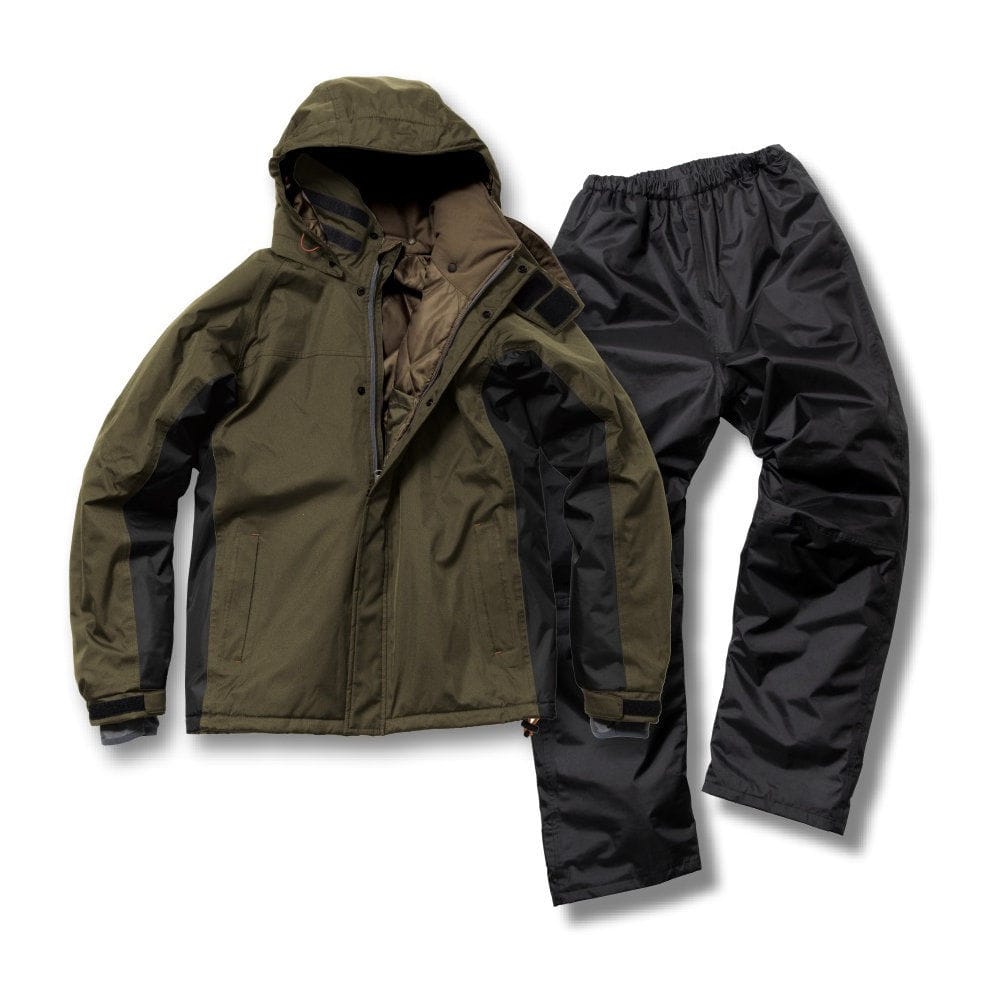 サーモセイバー防水防寒スーツ３　カーキ　Ｌ　ＡＳ３１５０