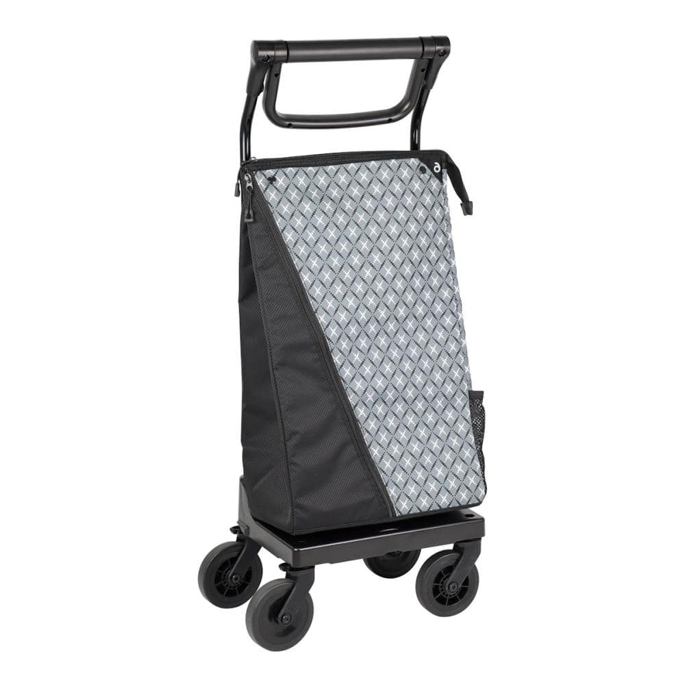 幸和製作所　歩行補助カート　ａカートショッピングキャリー　チェックグレー　ＷＣＣ１５