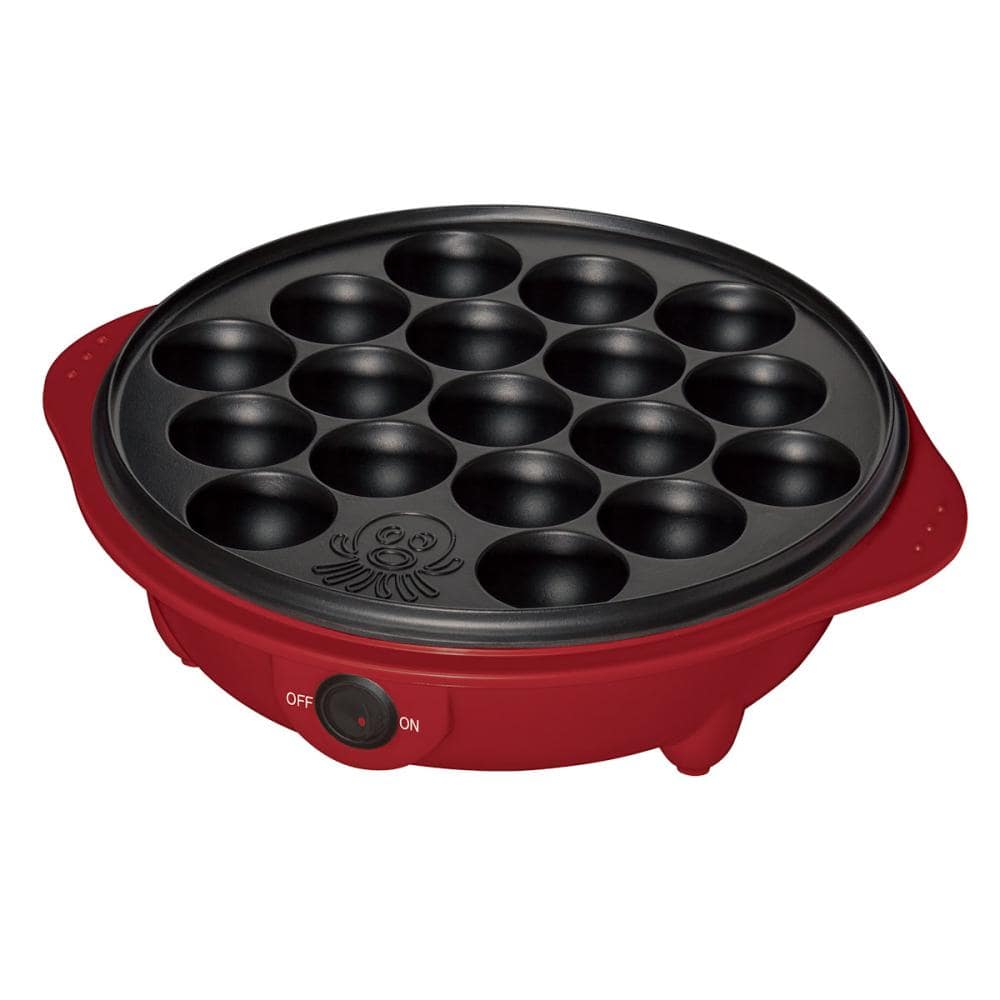 ＹＡＭＡＺＥＮ（山善）　たこ焼き器　１８穴　ＹＯＢ－１８１（Ｒ）