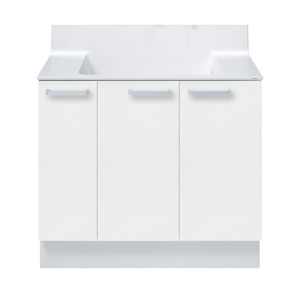 ＴＯＴＯ　洗面化粧台　オクターブLite　間口９００　片引き出し　パナシェホワイト　ＬＤＦＳ０９０ＢＪＧＧＧ１Ｗ