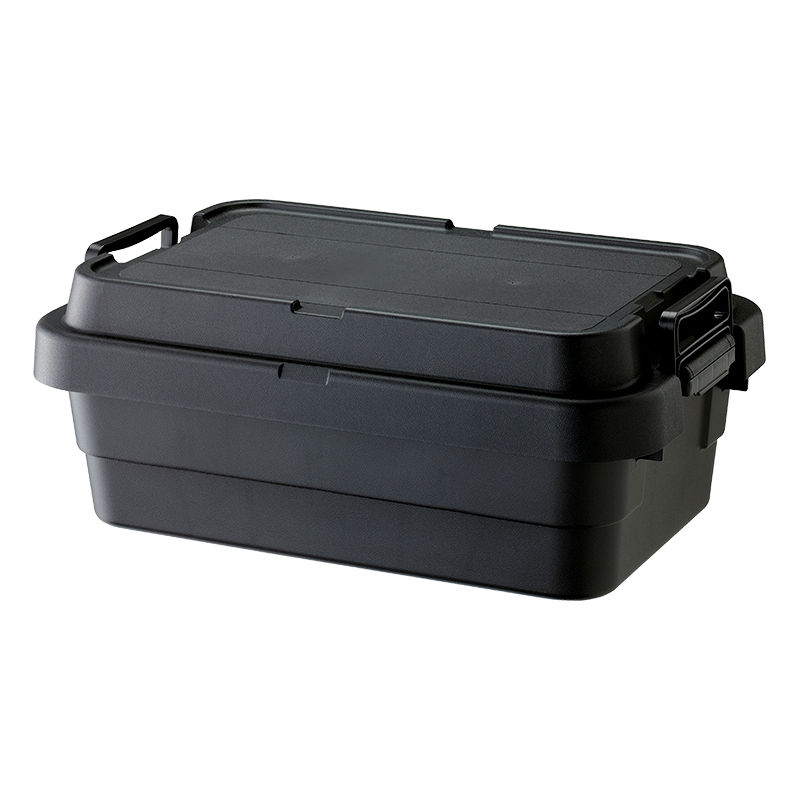 ＴＲＵＮＫＣＡＲＧＯ（トランクカーゴ）　浅型３０Ｌ　ブラック　スタッキングタイプ　ＴＣ－５０Ｓ　ＬＯＷ