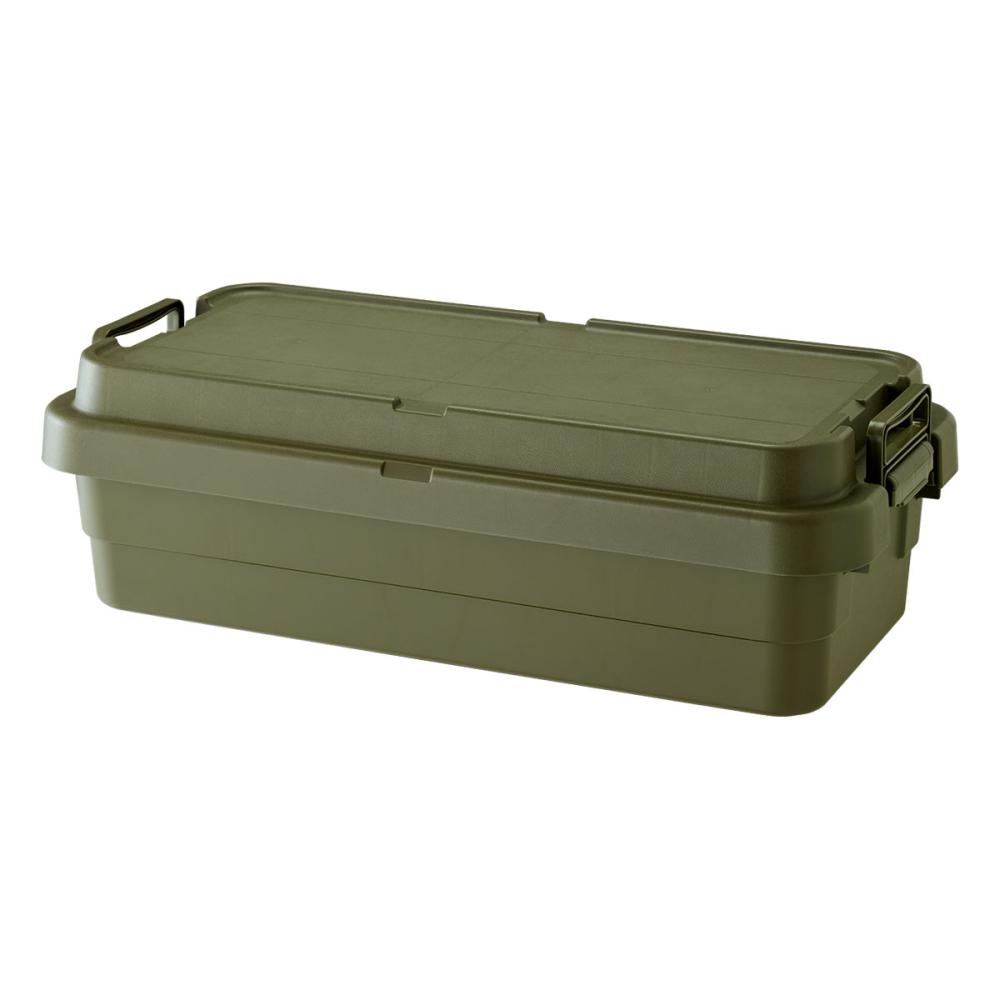 浅型　グリーン　スタッキングタイプ