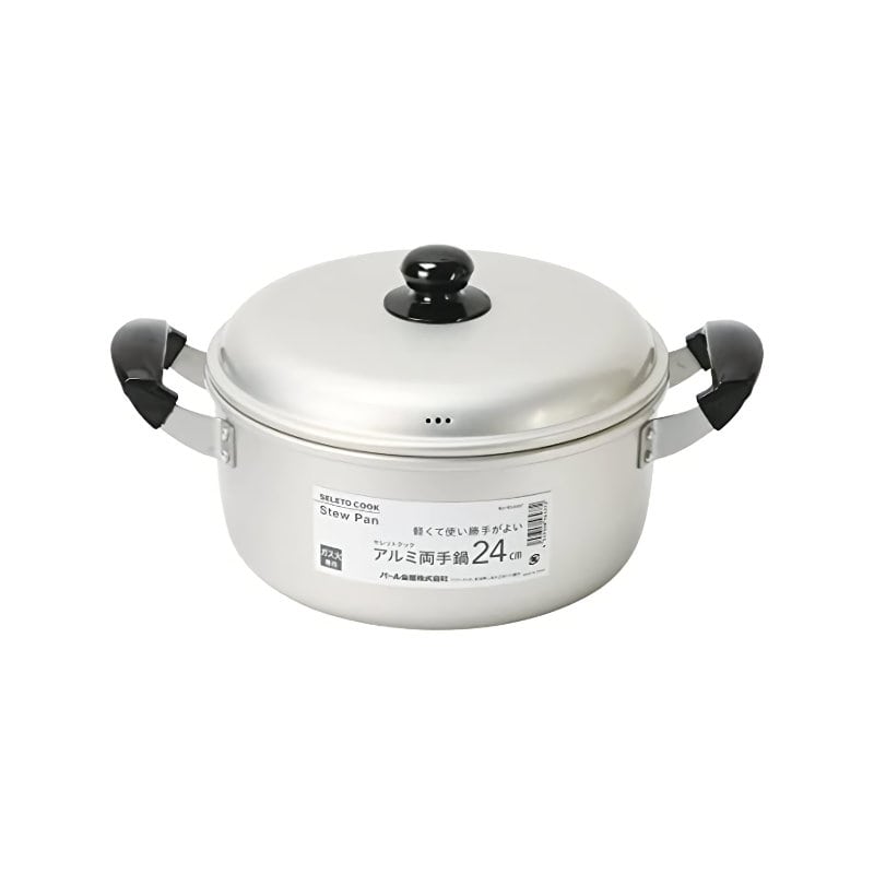 セレットクックアルミ両手鍋２４ｃｍ