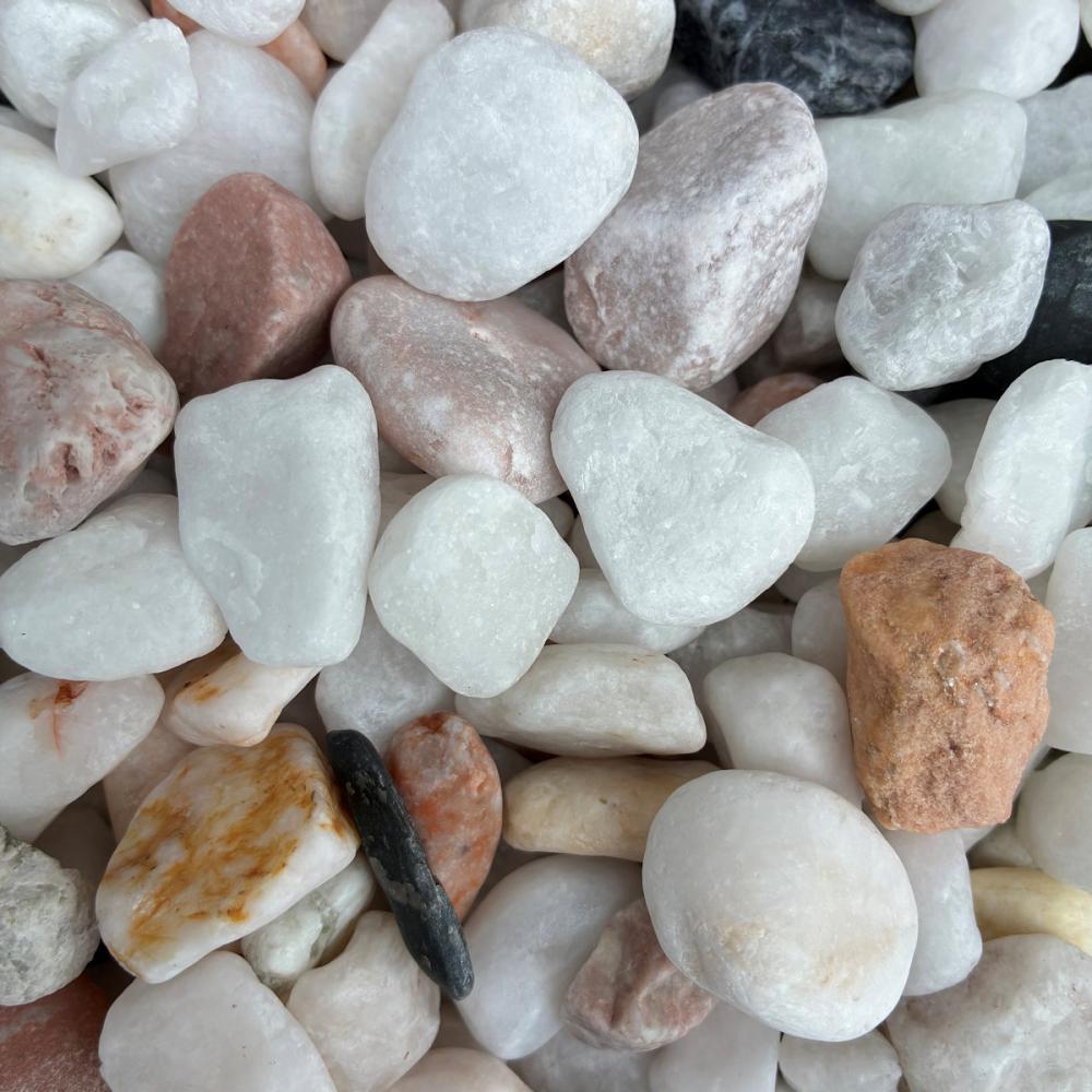 你的品牌名　ガーデンストーン　１５～２０ｍｍ　ミックス　１０ｋｇ