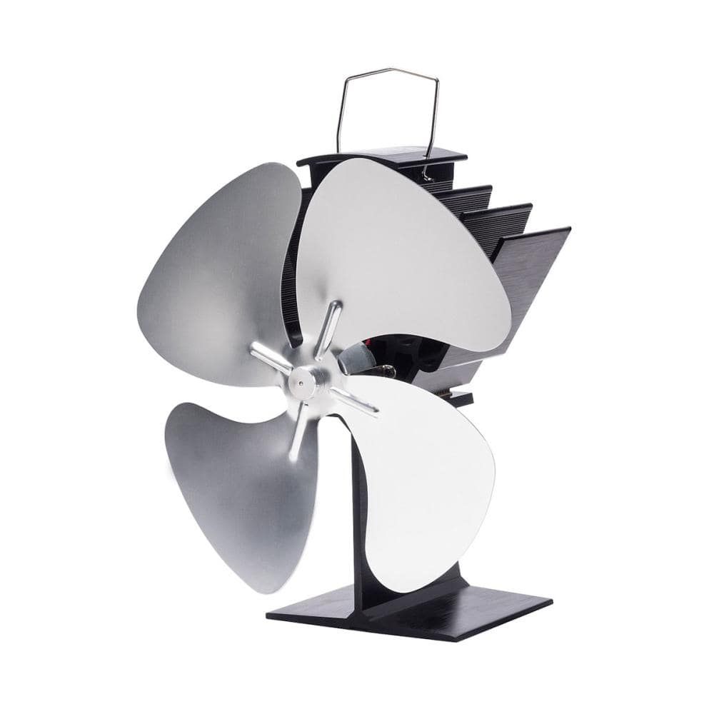 ダッチウエスト　ストーブファン　スーパーエアー２　シルバー