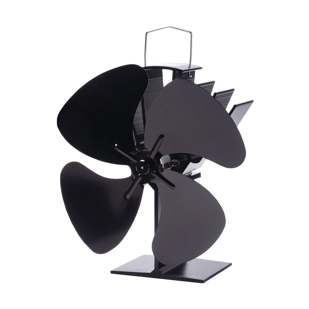 ダッチウエスト　ストーブファン　スーパーエアー２　ブラック