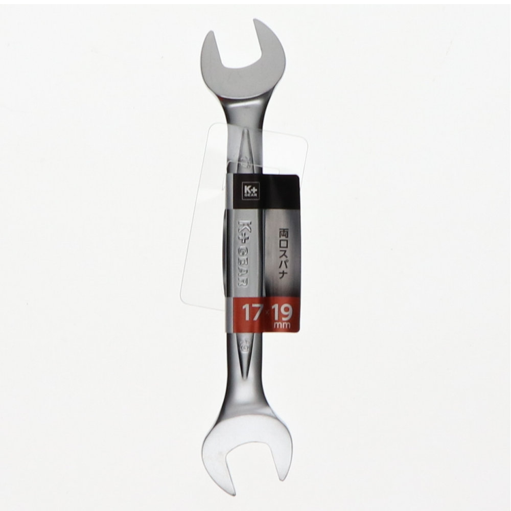 Ｋ＋ＧＥＡＲ　両口スパナ　１７ｘ１９ｍｍ