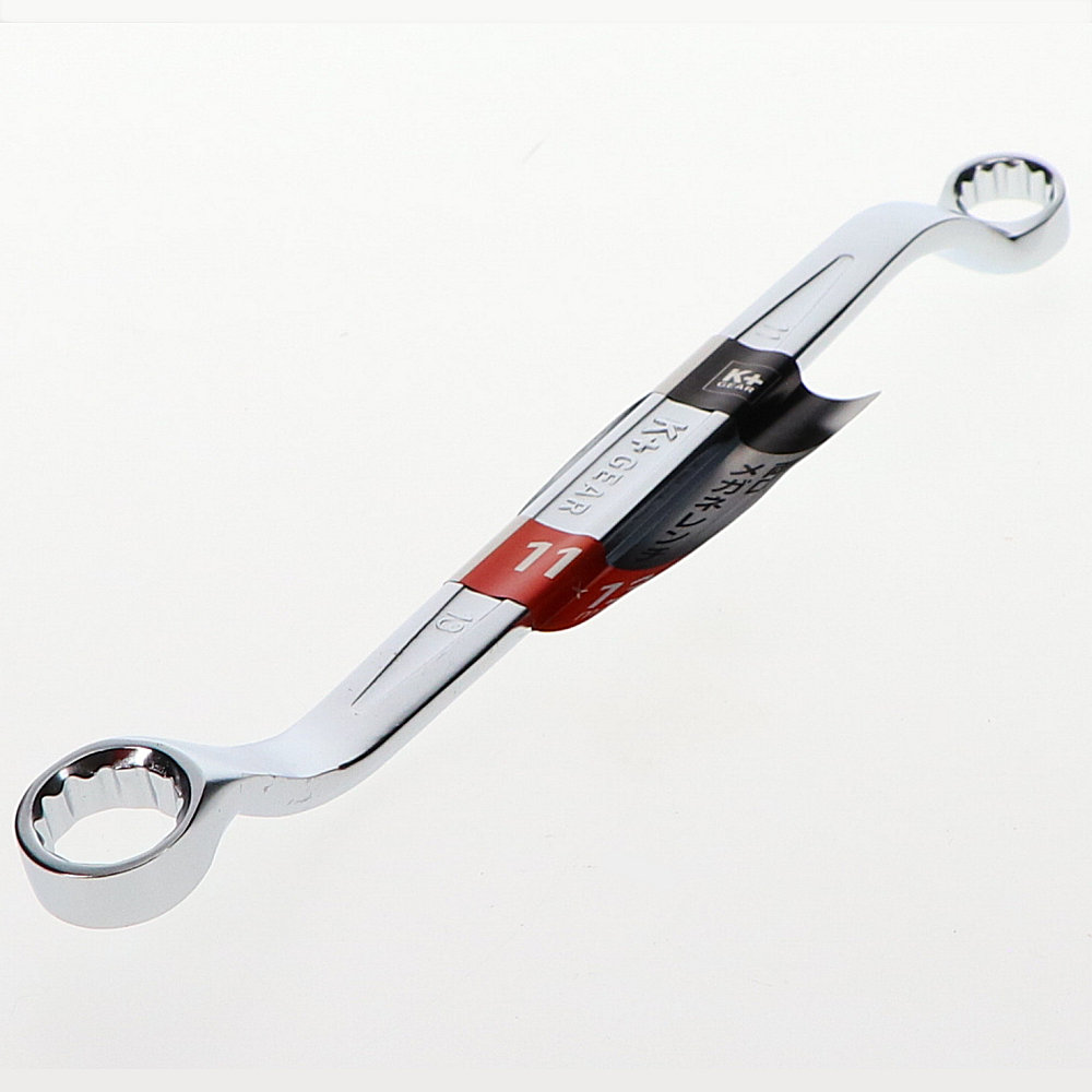 Ｋ＋ＧＥＡＲ　両口メガネレンチ　１１×１３ｍｍ