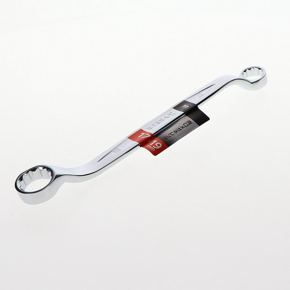 Ｋ＋ＧＥＡＲ　両口メガネレンチ　１７×１９ｍｍ