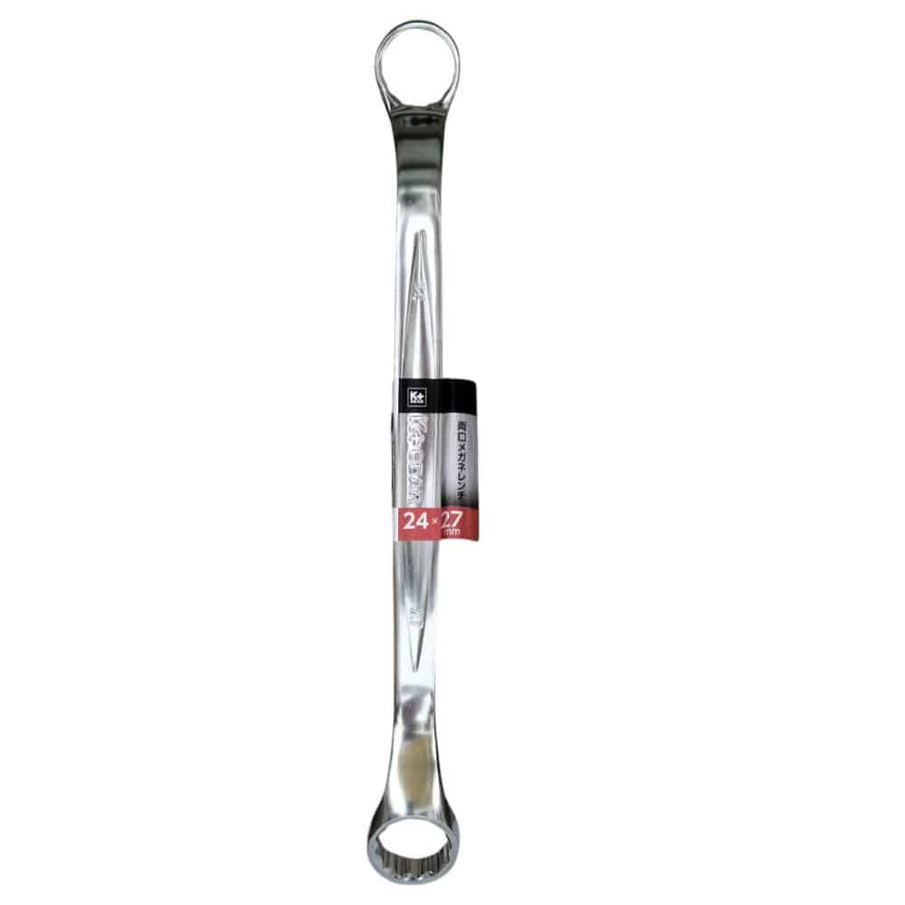 Ｋ＋ＧＥＡＲ　両口メガネレンチ　２４×２７ｍｍ