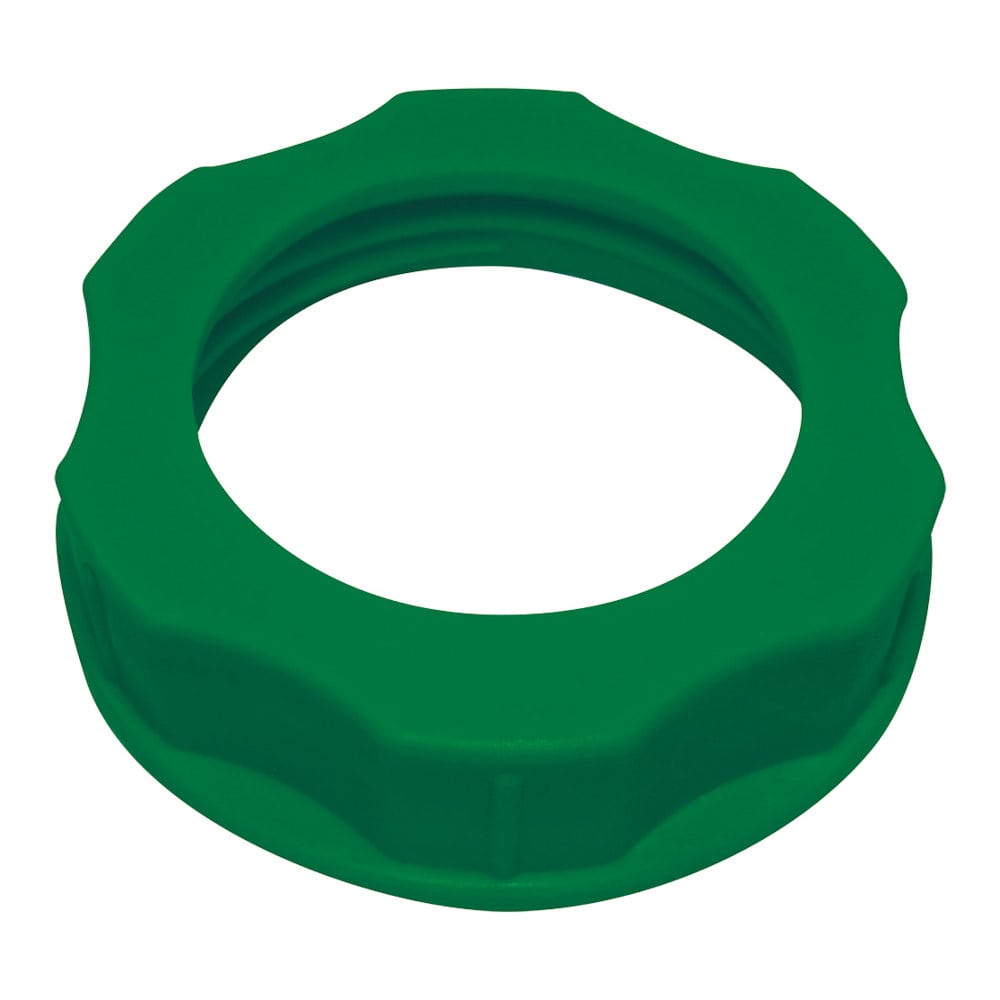 混合タンク用六角穴あきキャップグリーン　袋入り