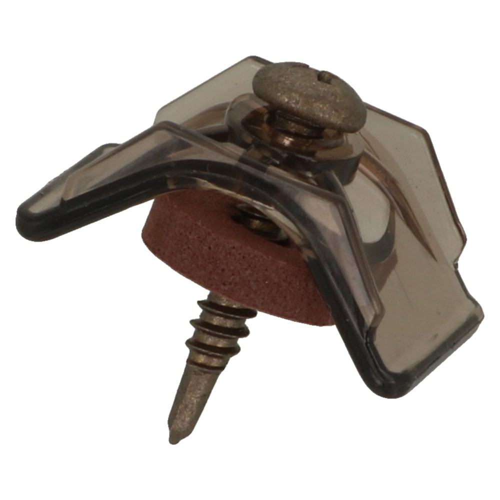 ポリカボネート用連結波板スクリュ（鉄）　９０本入り　４×２５　ブロンズ