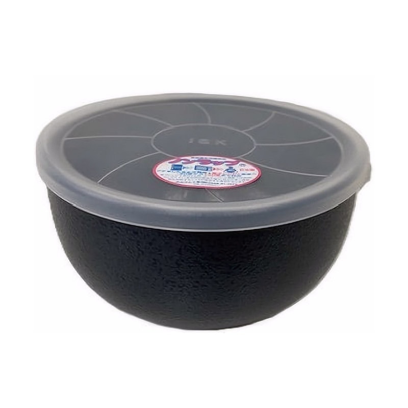 美濃焼　ノンラップ小丼　水晶　黒