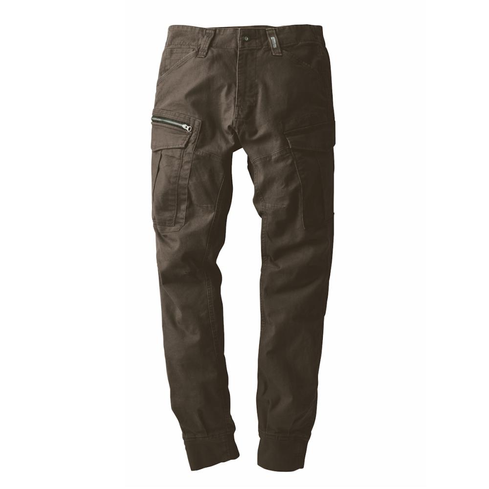 ジーベック　リブカーゴパンツ　Ｌ　アーミーグリーン　２１７６