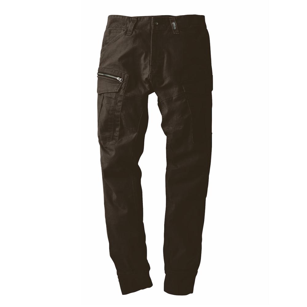 ジーベック　リブカーゴパンツ　４Ｌ　クロ　２１７６