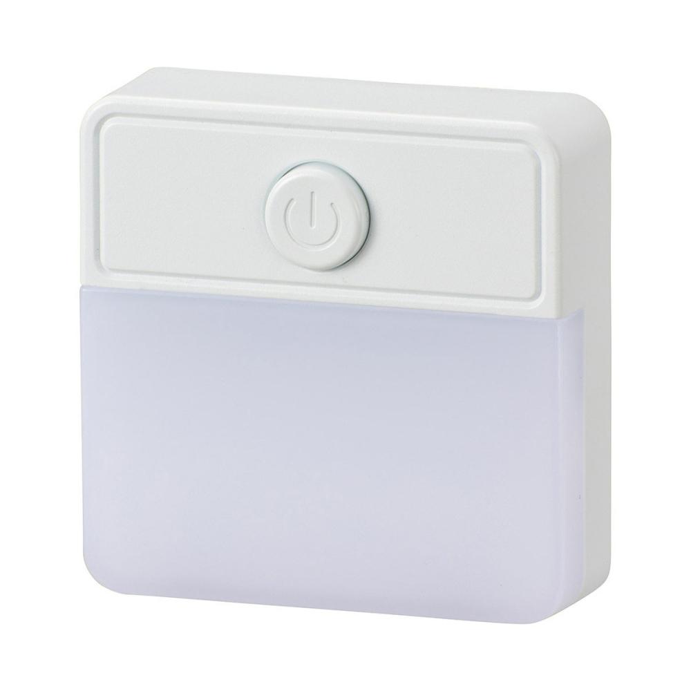 オーム電機　ＬＥＤナイトライト薄型　スイッチ式　昼白色