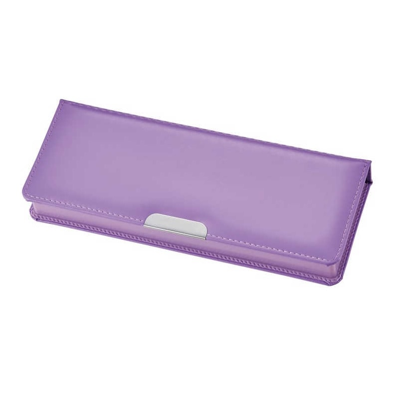 クツワ　クラリーノ筆入　パープル