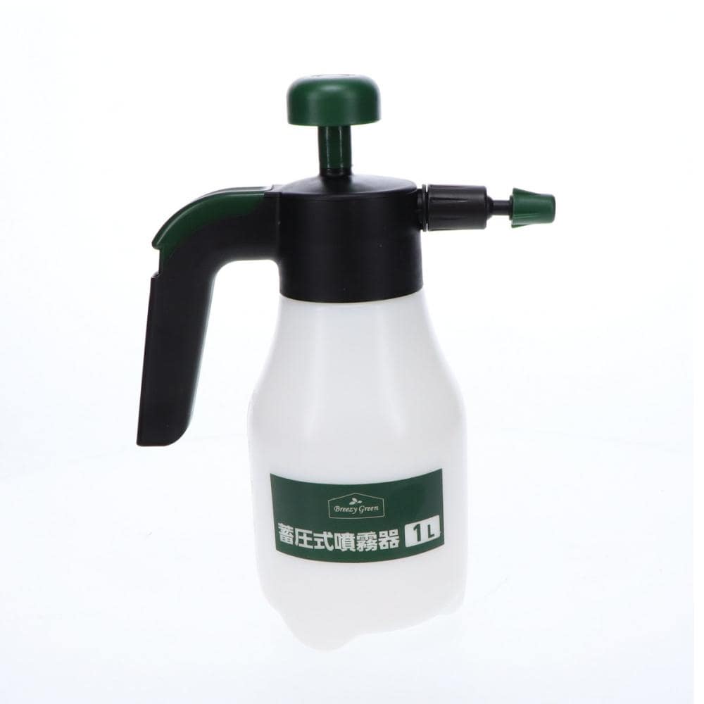 ＢｒｅｅｚｙＧｒｅｅｎ　蓄圧式噴霧器　１Ｌ