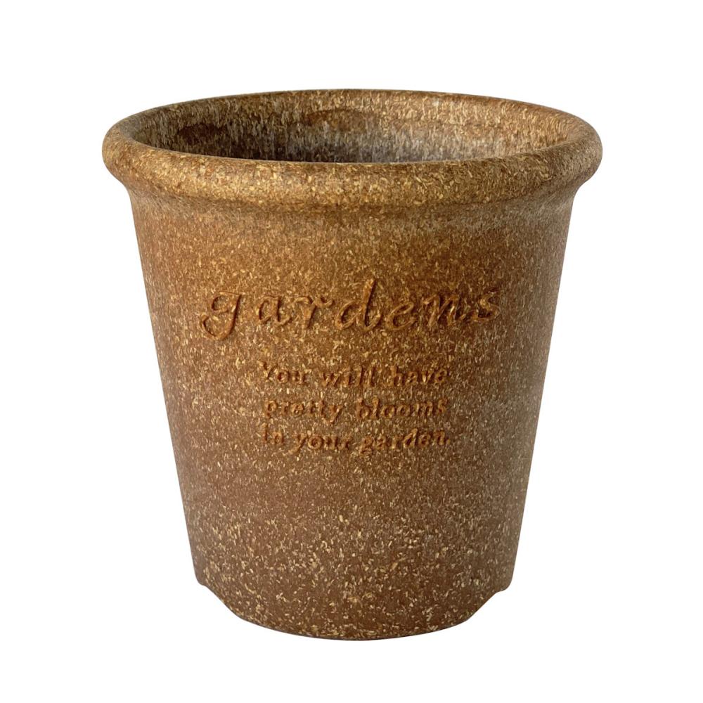 エコポット丸型　３号　ナチュラル