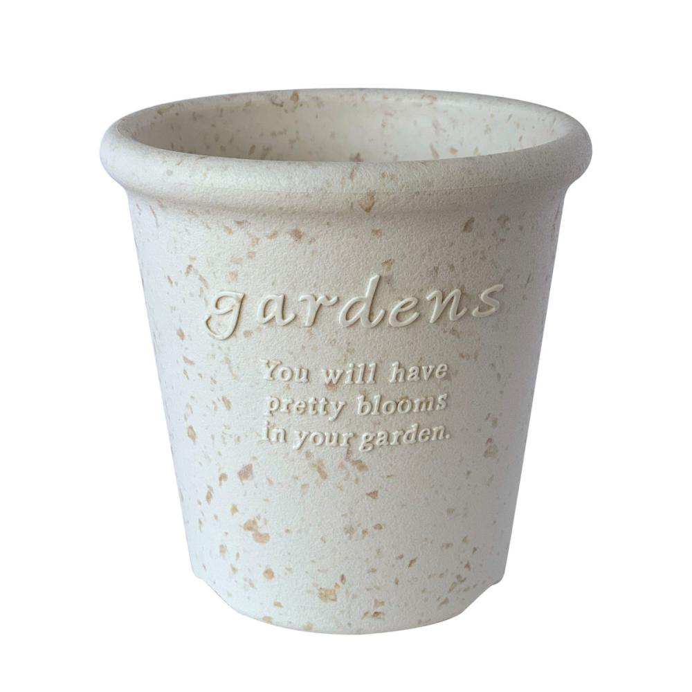 エコポット丸型　３号　ホワイト