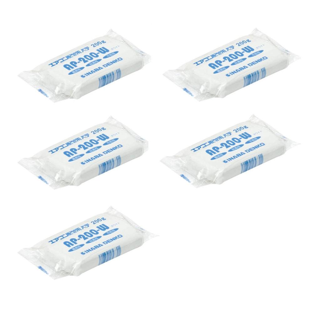 イナバ　エアコン用シールパテ　ＡＰ２００Ｗ　５個入り