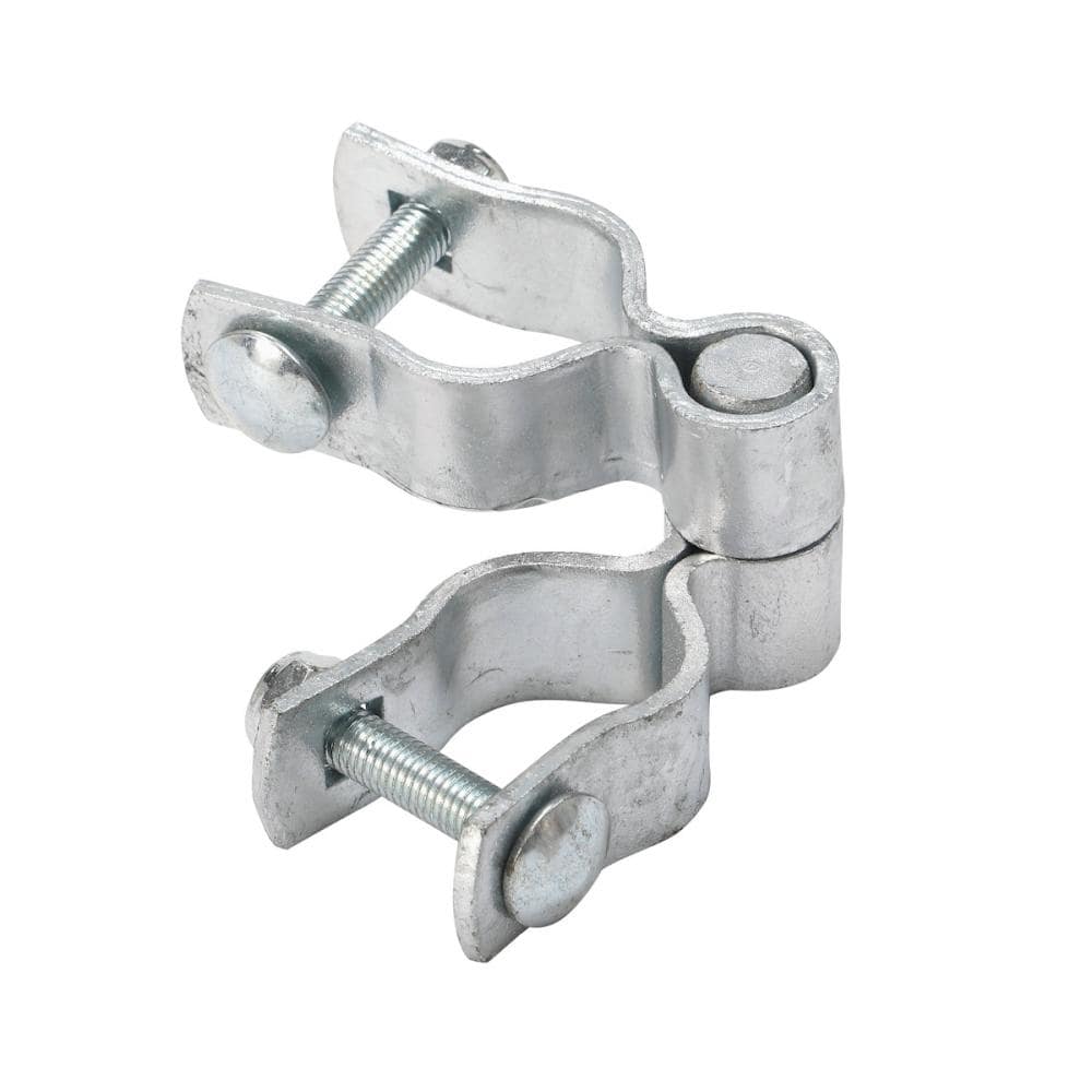 你的品牌名　アメリカンフェンス　丁番　シルバー　フェンススタンド用　３１．８－３１．８ｍｍ