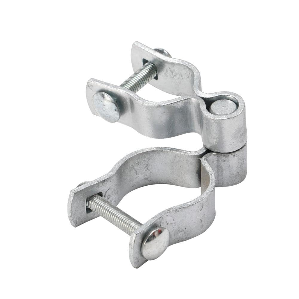 你的品牌名　アメリカンフェンス　丁番　シルバー　単管用　３１．８－４８．６ｍｍ