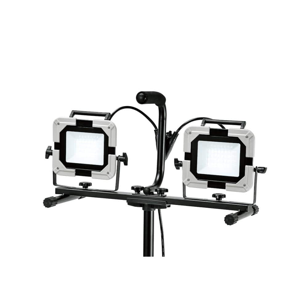 高儀　ＥＡＲＴＨＭＡＮ　ＬＥＤワークライト　スタンド式ダブル１５Ｗ　ＷＬＴ－０１５ＬＷＡ