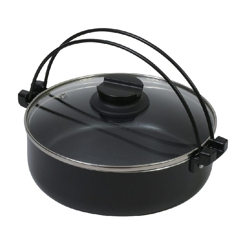 パール金属　ＩＨ対応ふっ素加工すき焼き鍋　おうち御膳　２０ｃｍ