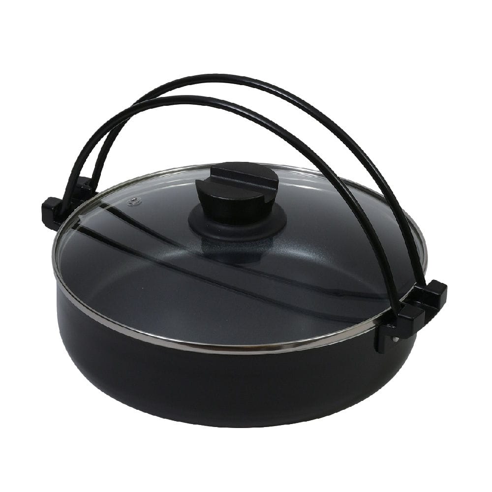 パール金属　ＩＨ対応ふっ素加工すき焼き鍋　おうち御膳　２６ｃｍ