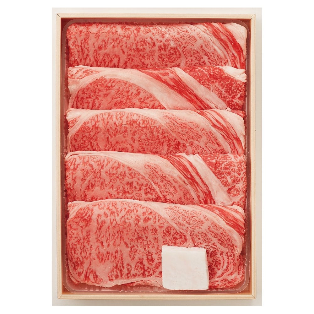 松阪牛　肩ロースすき焼き用　４００ｇ