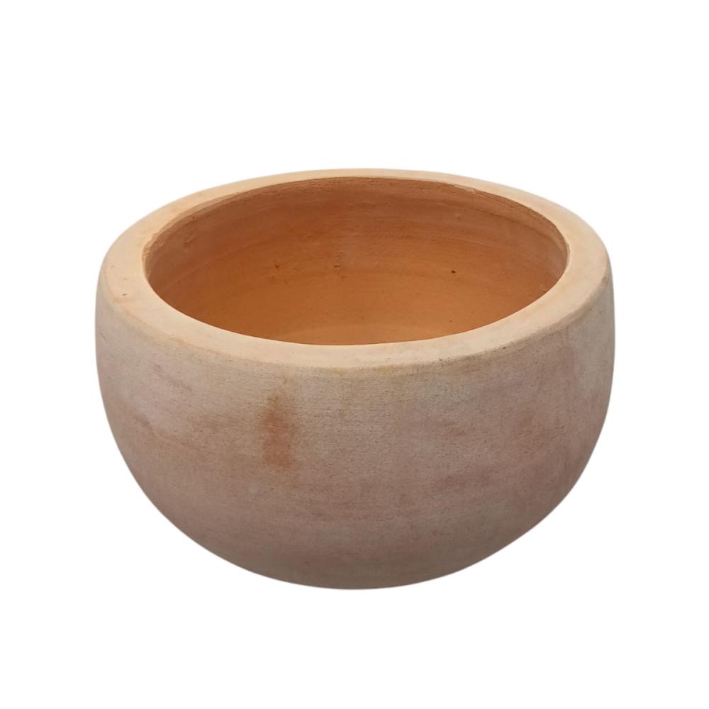 Ｂｒｅｅｚｙ　Ｇｒｅｅｎ　テラコッタシャローポット　７号　２２ｃｍ