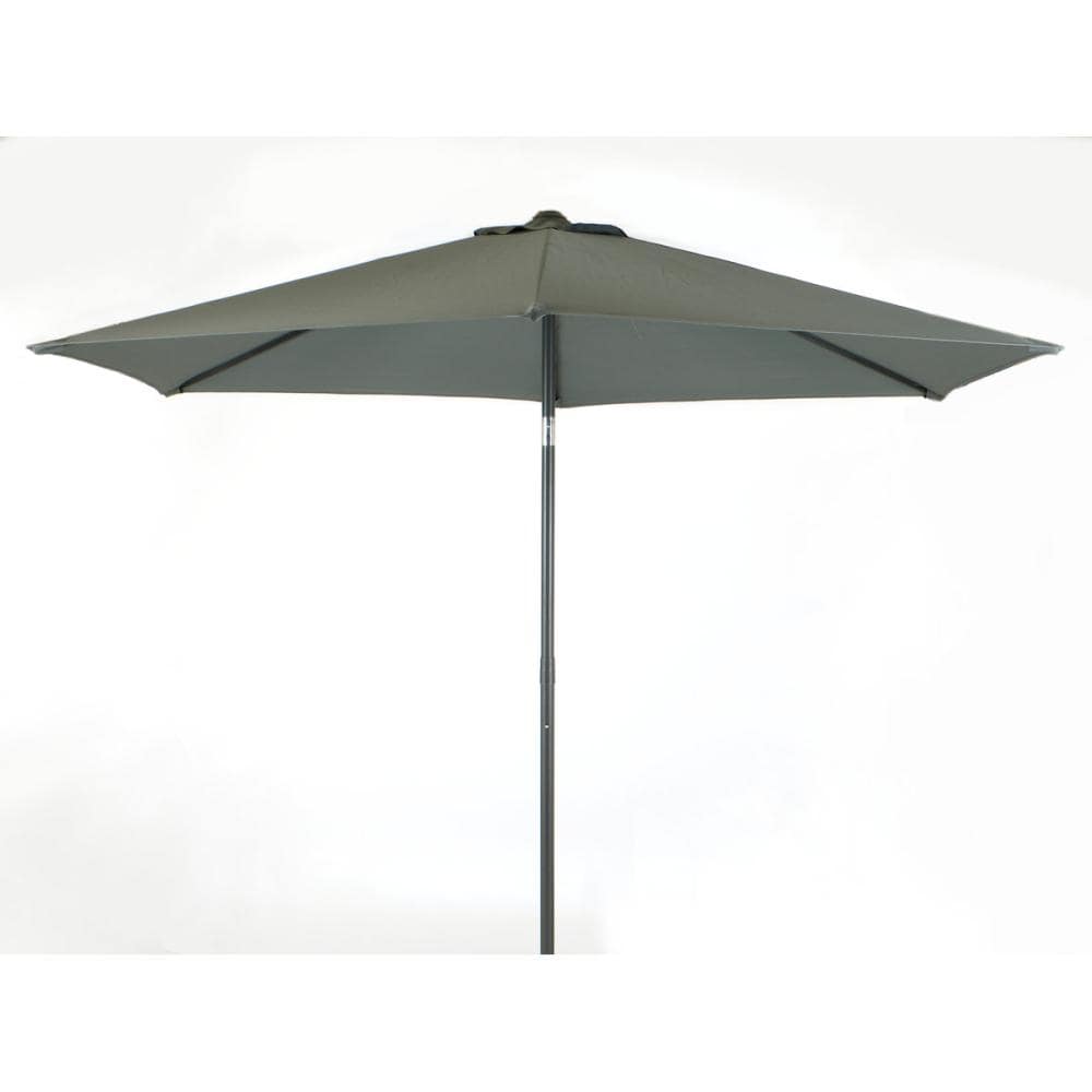 你的品牌名　アルミガーデンパラソル　プッシュアップチルト　カーキ