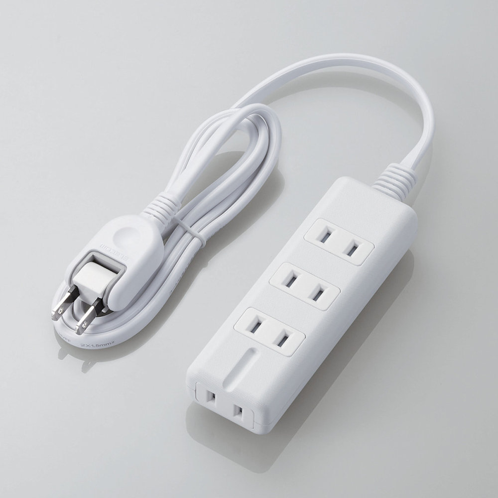 エレコム　電源タップ　マグネット付き　４個口１ｍ　ホワイト　Ｔ－ＫＭ０１－２４１０ＷＨ