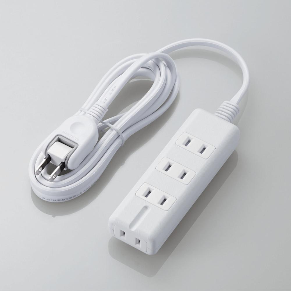 エレコム　電源タップ　マグネット付き　４個口２ｍ　ホワイト　Ｔ－ＫＭ０１－２４２０ＷＨ