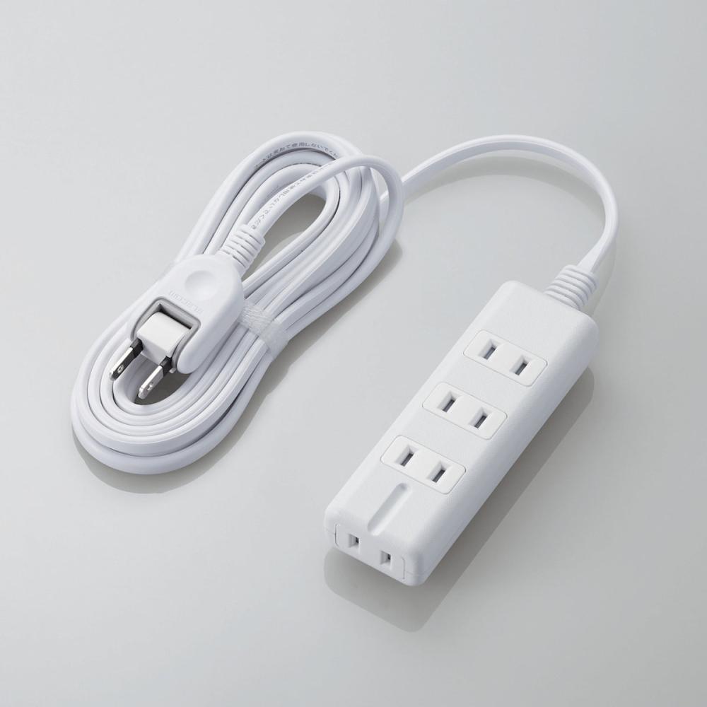 エレコム　電源タップ　マグネット付き　４個口３ｍ　ホワイト　Ｔ－ＫＭ０１－２４３０ＷＨ