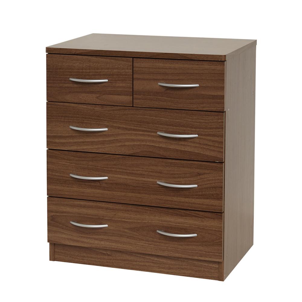 クロシオ　ブルームチェスト　ウォールナット　幅６０×奥行４１×高さ７０ｃｍ　６６６５３