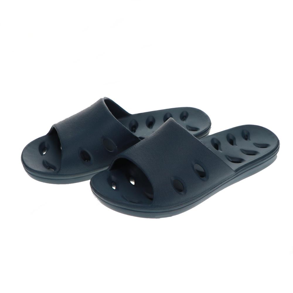 你的品牌名　婦人水抜きサンダル　ネイビー　Ｍ