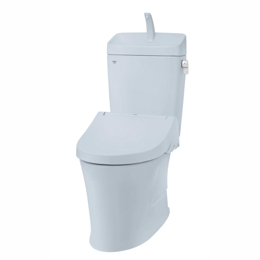 ＬＩＸＩＬ　アメージュ＋ＲＡＡ２０Ｈ　床上１５５　手洗付　水抜方式　ハイパーキラミック　ブルーグレー