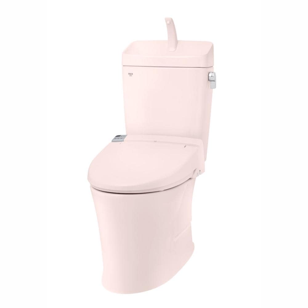 ＬＩＸＩＬ　アメージュ＋ＲＴ２０Ｈ　床上１５５　手洗付　水抜方式　アクアセラミック　ピンク