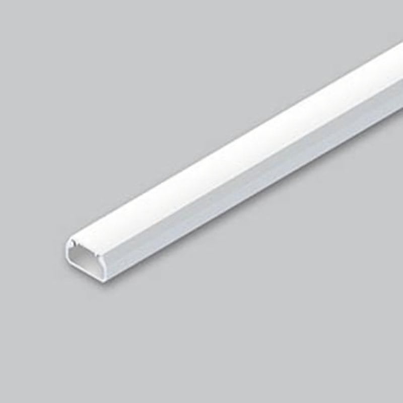 マサル工業　テープ付ニュー・エフモール　１号　２ｍ　ホワイト　ＢＳＦＴ１２０２