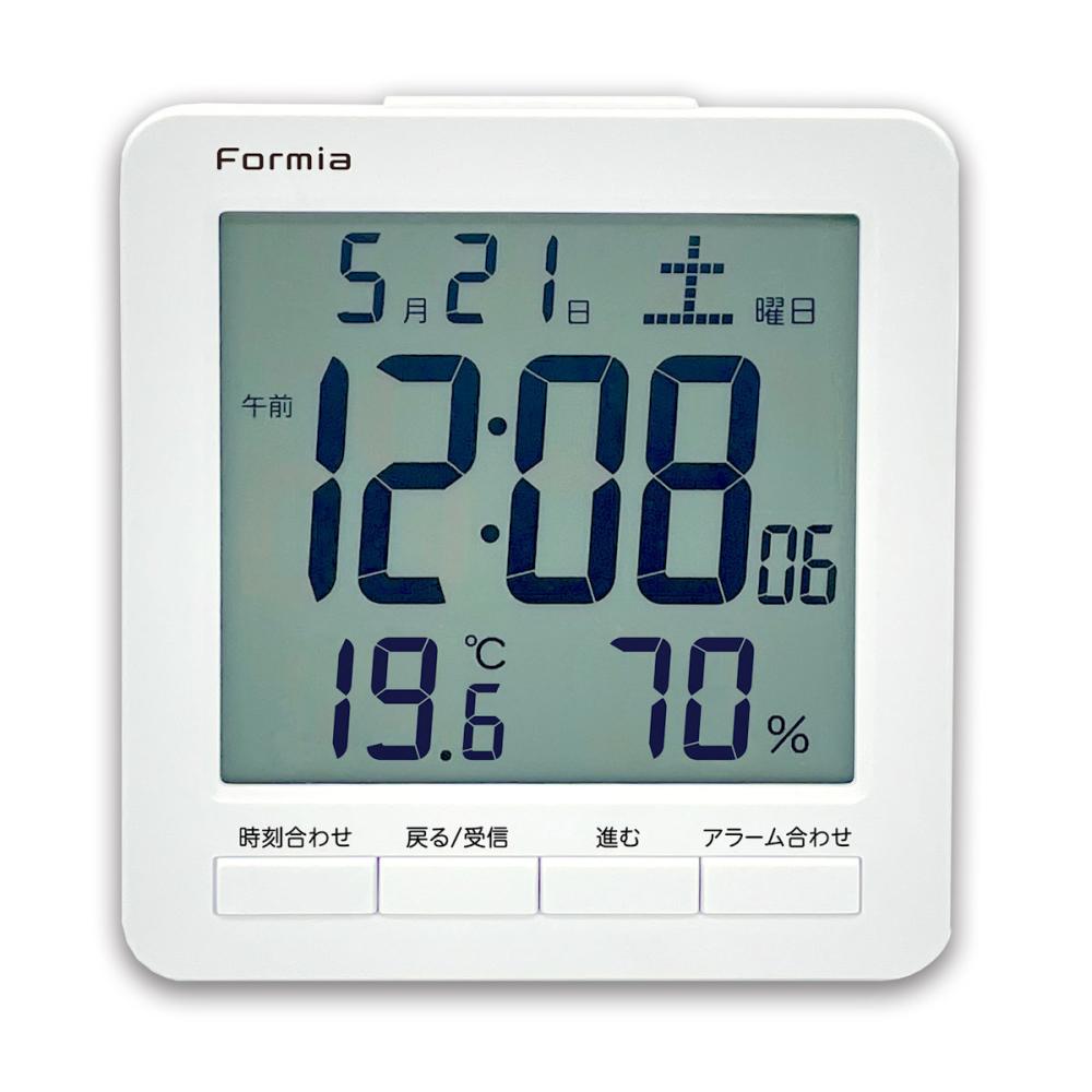 保土ヶ谷電子販売　デジタル電波置時計　ＨＴ－０２４ＲＣ