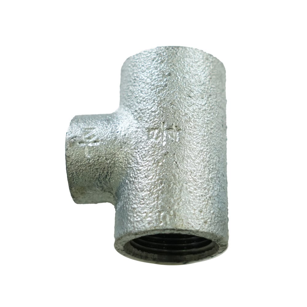 白継手異径チーズ　２０Ａ×１５Ａ