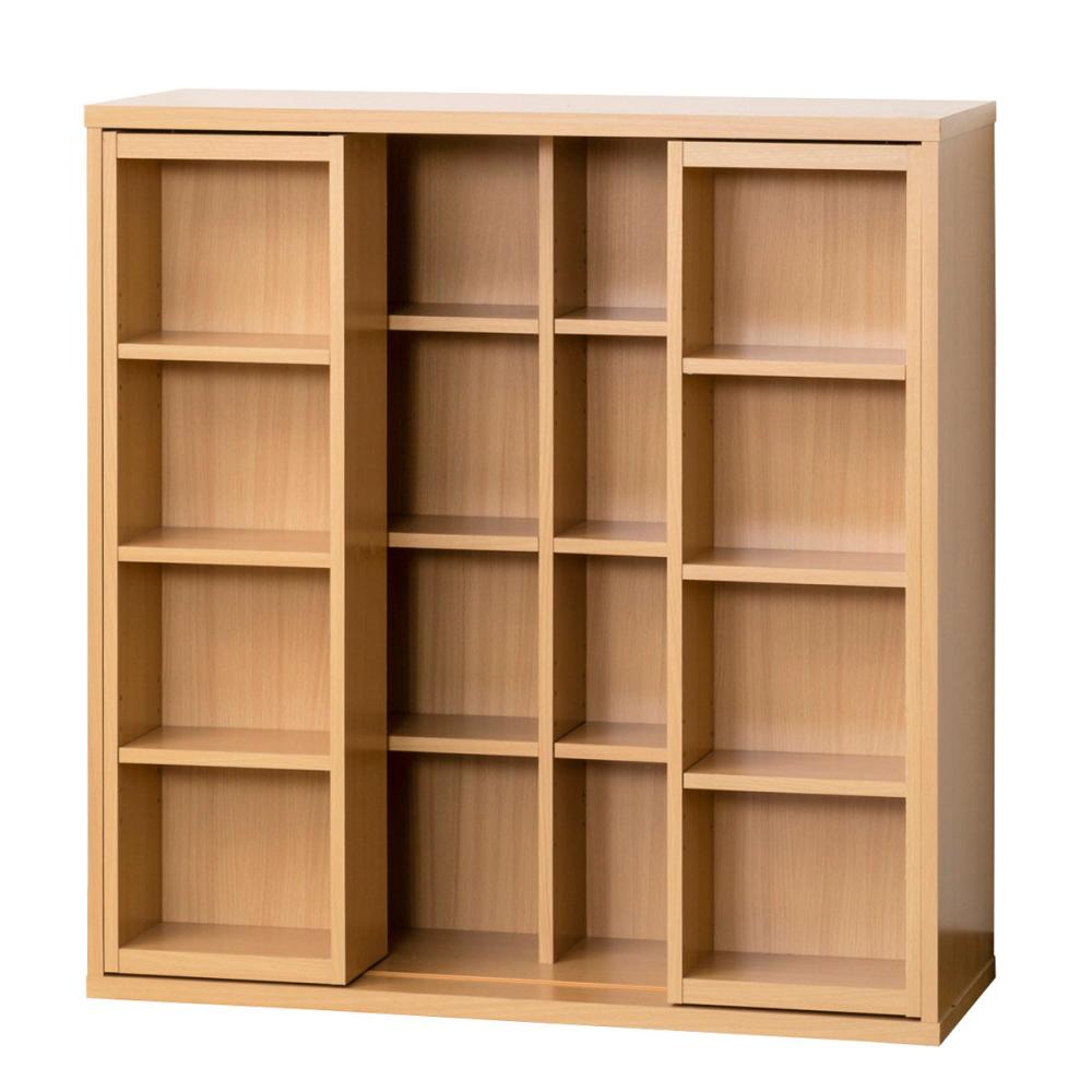 クロシオ　深型スライドシェルフ　ナチュラル　幅９０×高さ９３ｃｍ　３９２５０