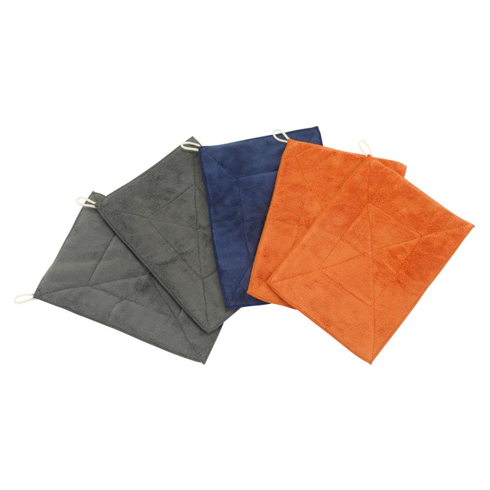 アテーナライフ　抗菌防臭マイクロファイバークロス　厚手　２０×３０ｃｍ　５枚組